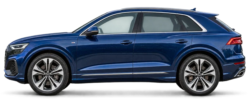 Audi Q8, vedere laterală